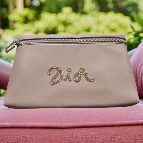 Dior Pink Cosmetic Pouch - Picture 1 of 1